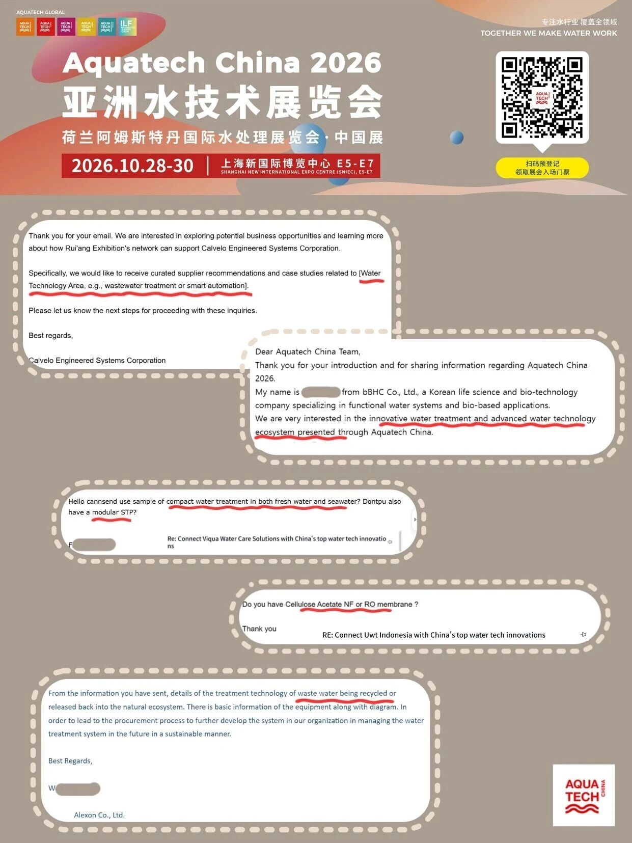 AQC对接ing | 国际采购需求速递&middot;第一期
